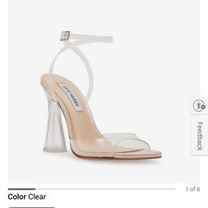 Steve Madden Transparent Strap Heels